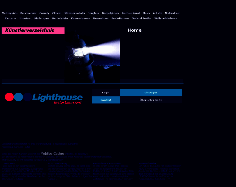 Lighthouse-entertainment.de thumbnail