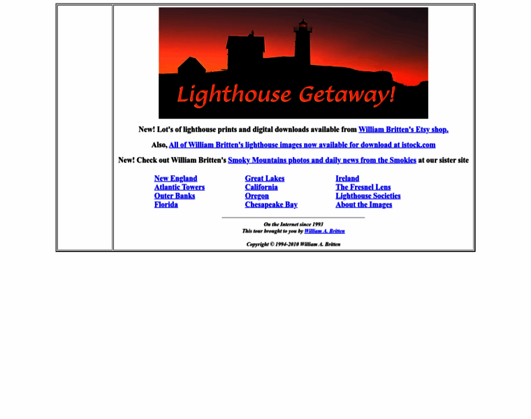 Lighthousegetaway.com thumbnail