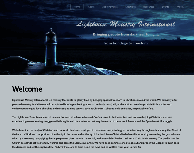 Lighthouseministryintl.org thumbnail