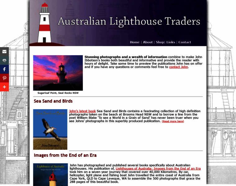 Lighthouses.com.au thumbnail