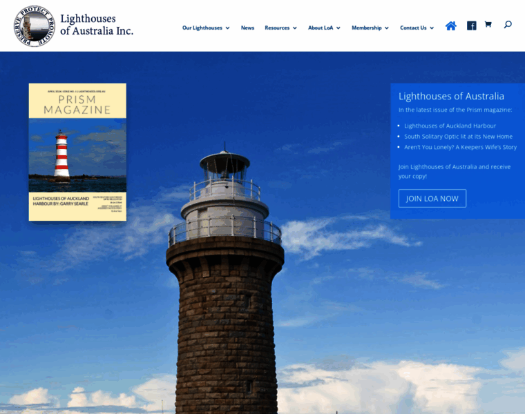 Lighthouses.org.au thumbnail
