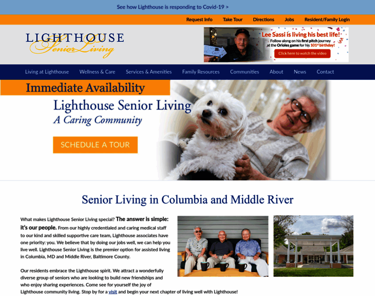 Lighthouseseniorliving.com thumbnail