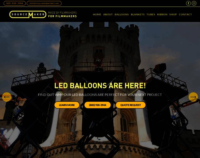 Lightingballoons.com thumbnail