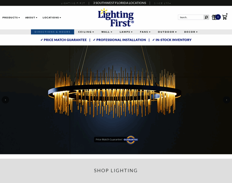 Lightingfirst.us thumbnail