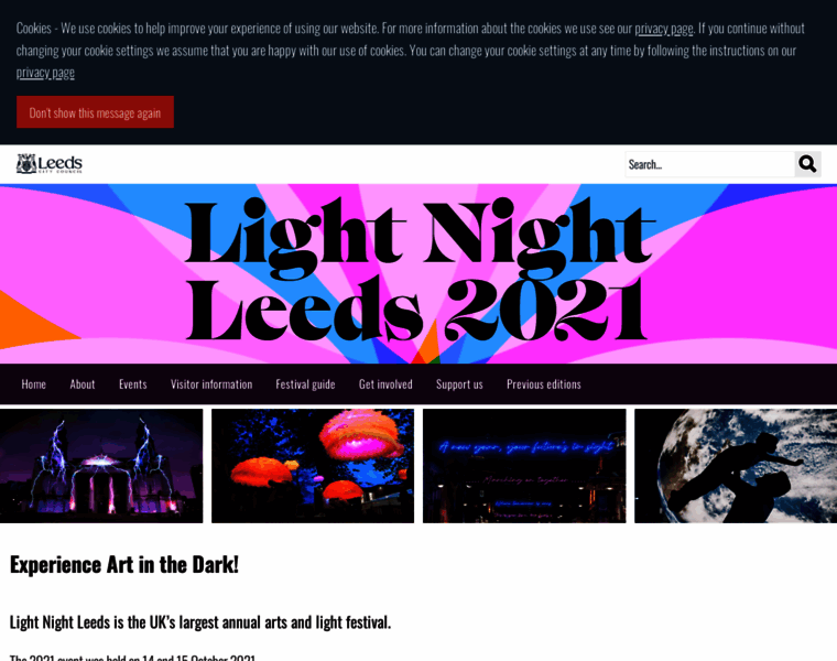 Lightnightleeds.co.uk thumbnail