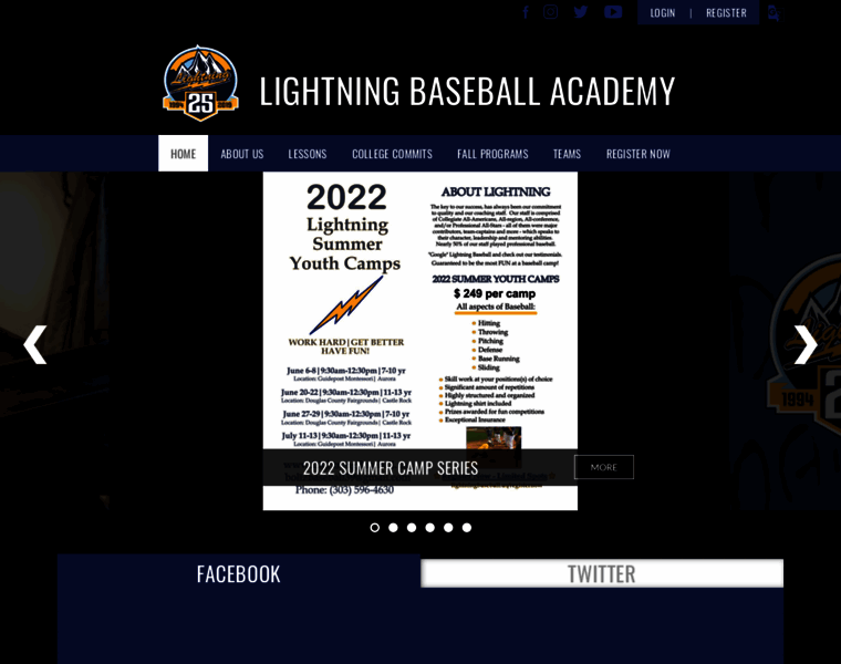 Lightningbaseball.us thumbnail
