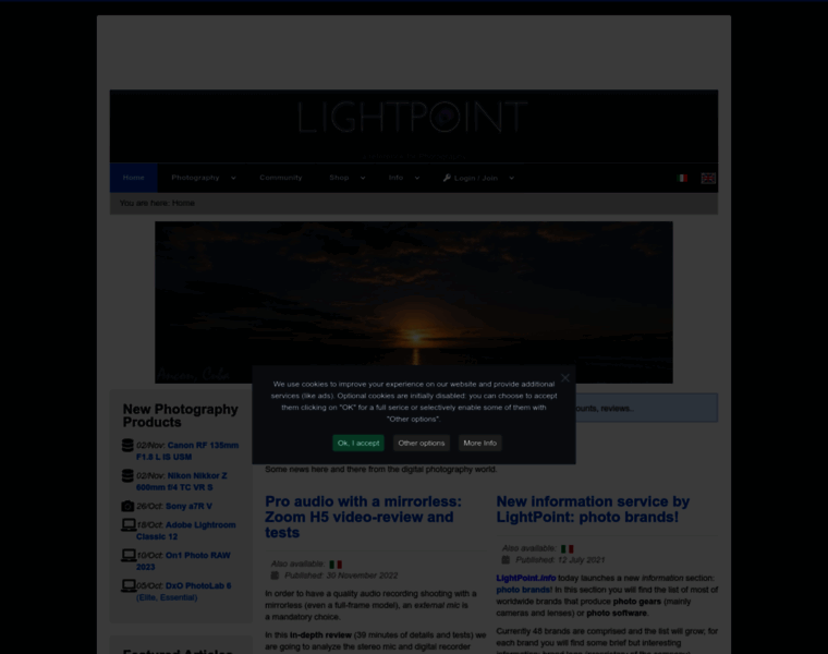 Lightpoint.info thumbnail