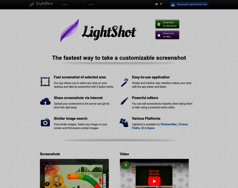 Lightshot.us thumbnail
