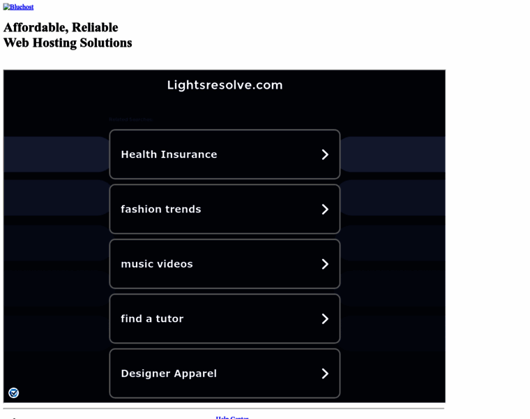 Lightsresolve.com thumbnail