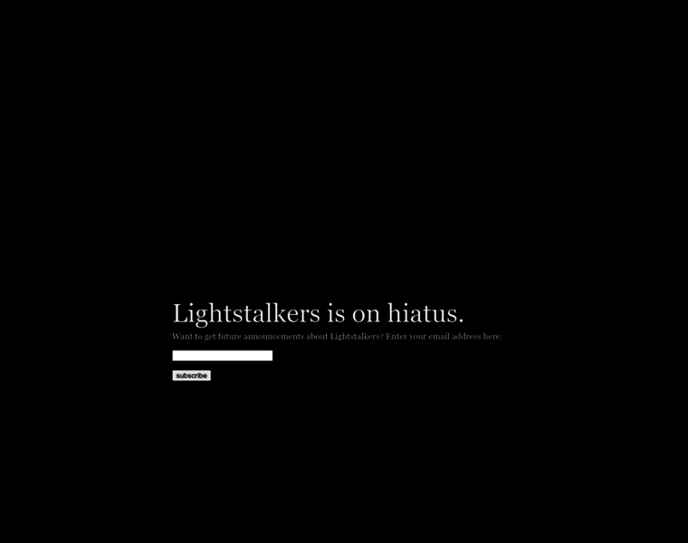 Lightstalkers.org thumbnail