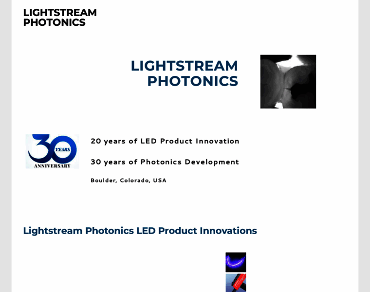 Lightstreamphotonics.com thumbnail