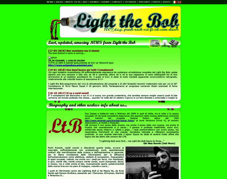 Lightthebob.net thumbnail