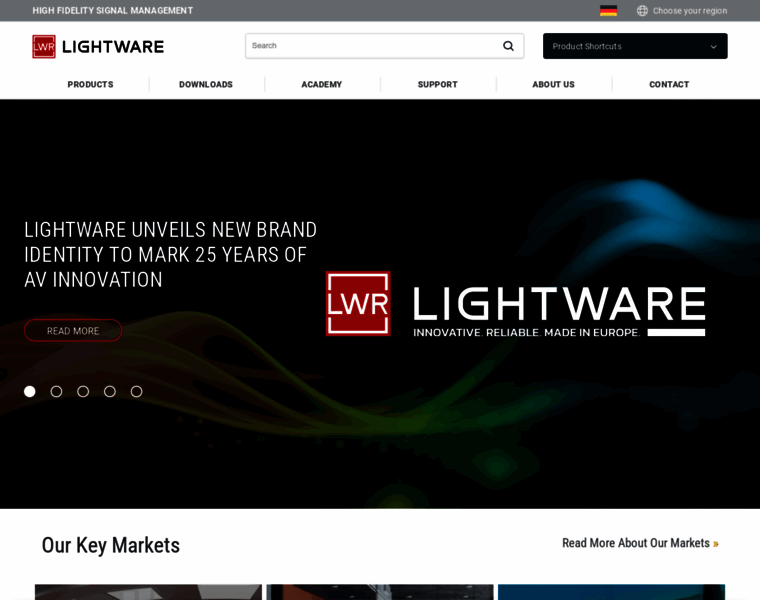 Lightware.com thumbnail