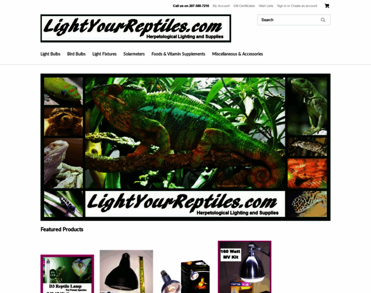 Lightyourreptiles.com thumbnail