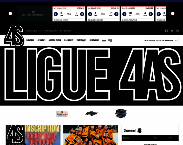 Ligue4as.com thumbnail