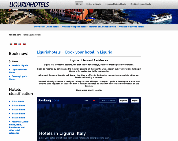 Liguriahotels.it thumbnail