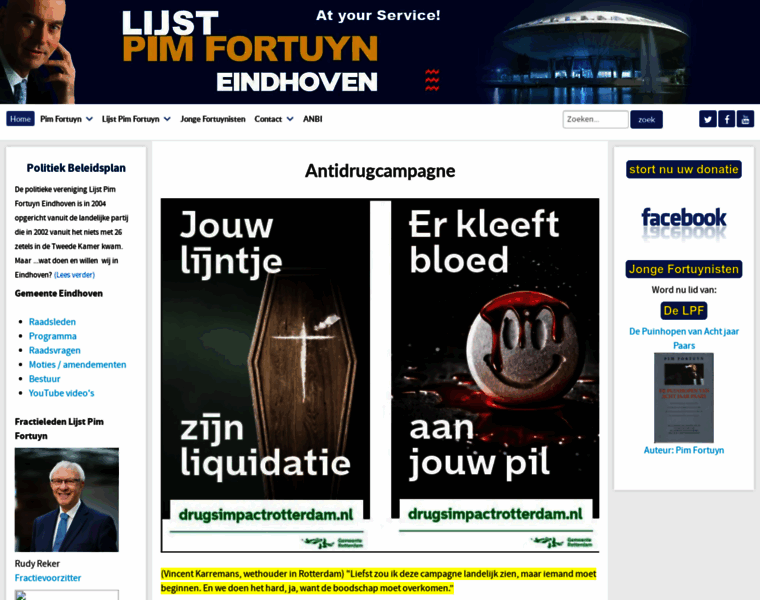 Lijstpimfortuyn.nl thumbnail