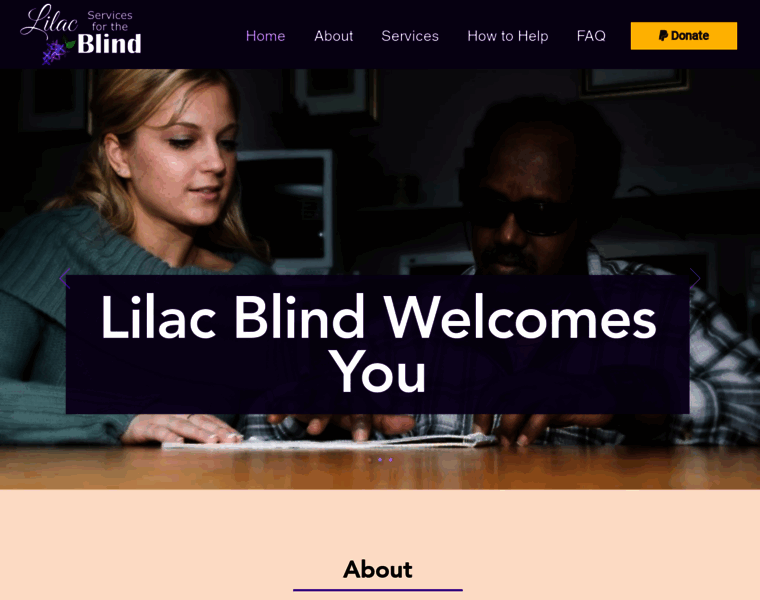 Lilacblind.org thumbnail