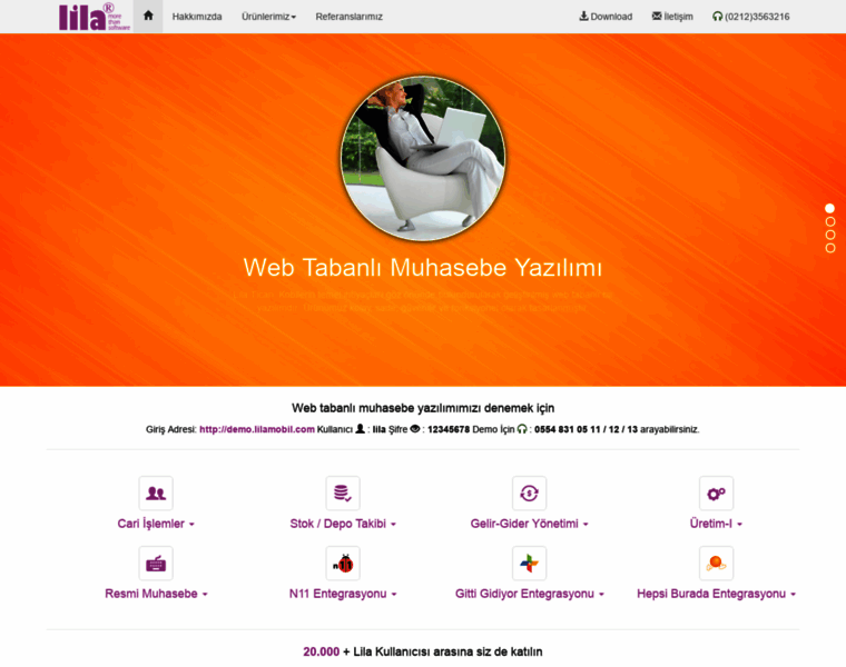 Lilayazilim.com thumbnail