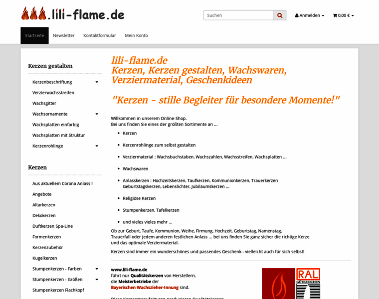 Lili-flame.de thumbnail