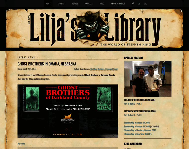 Liljas-library.com thumbnail