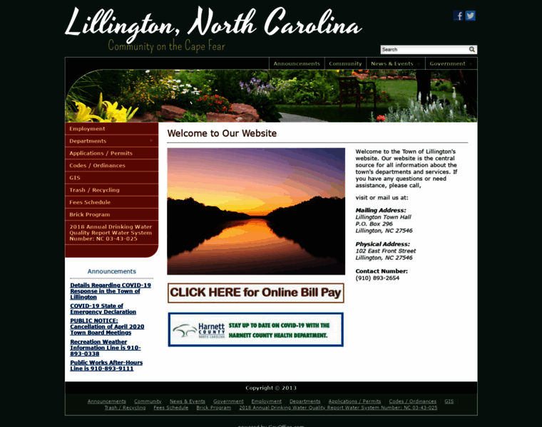 Lillingtonnc.org thumbnail