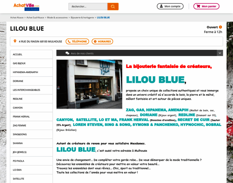 Lilou-blue.com thumbnail