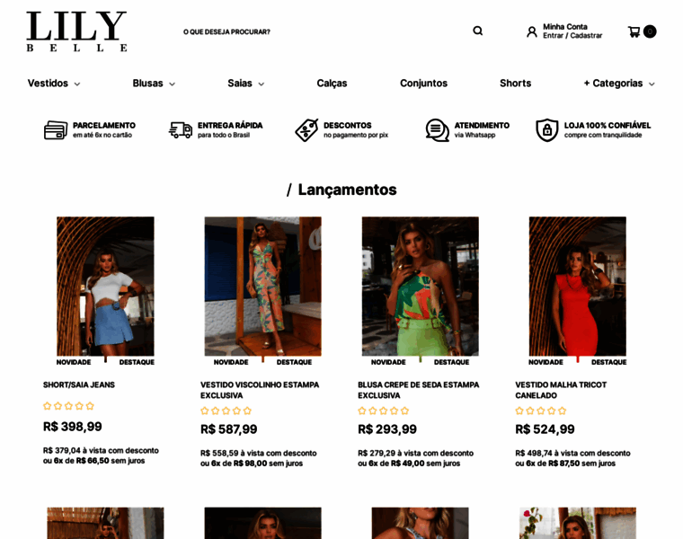 Lilybelle.com.br thumbnail