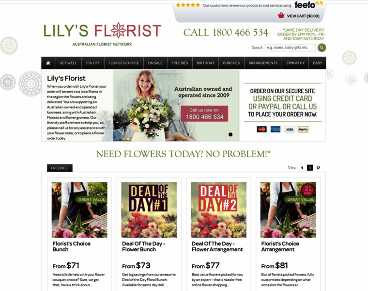 Lilysflorist.com.au thumbnail
