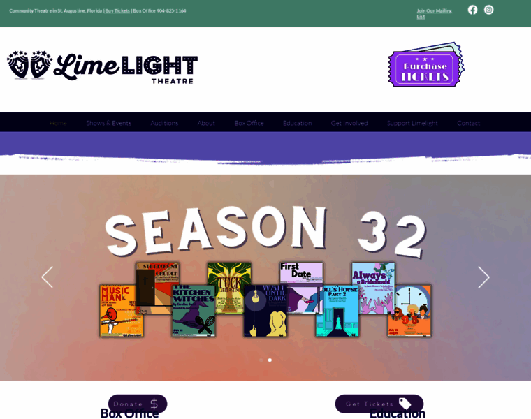 Limelight-theatre.org thumbnail