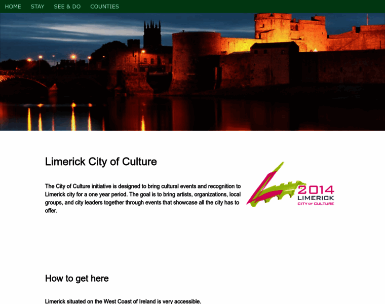 Limerickcityofculture.ie thumbnail