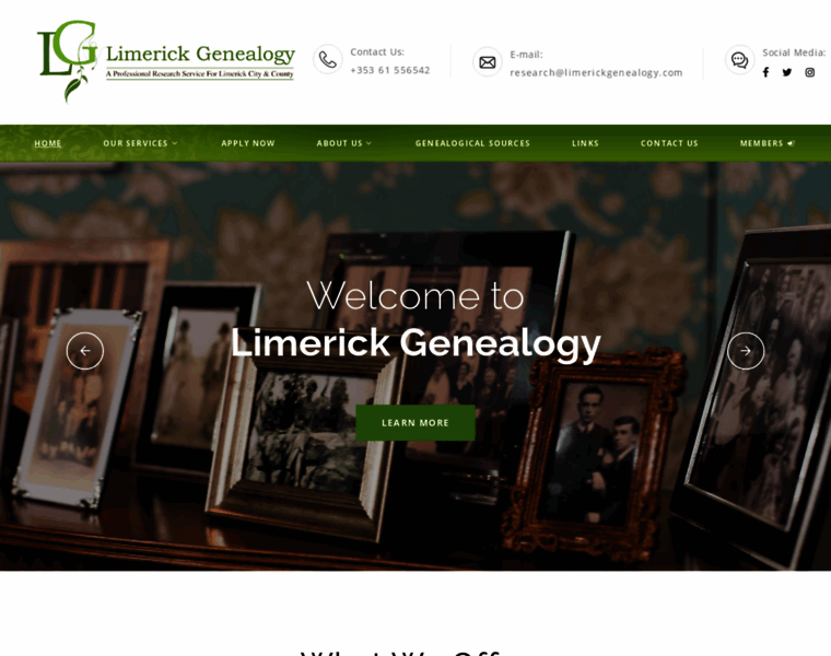 Limerickgenealogy.com thumbnail