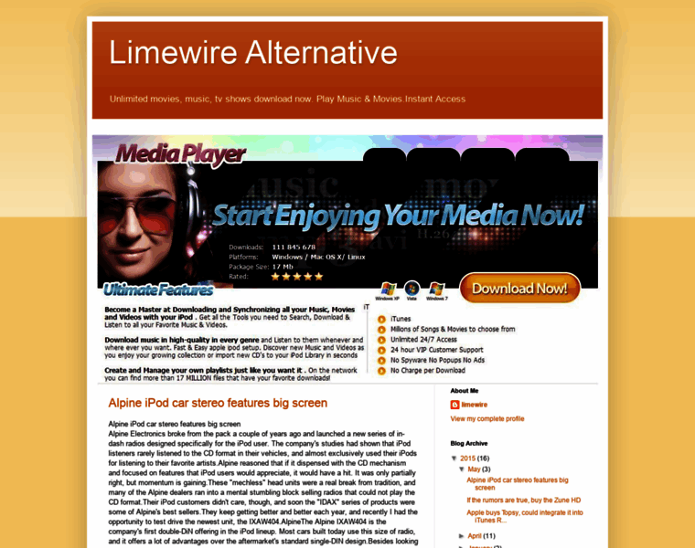 Limewire-alternative-en.blogspot.com thumbnail
