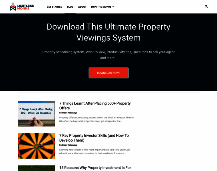 Limitlessmonks.co thumbnail