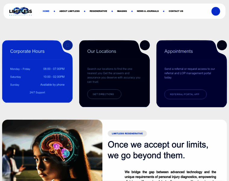 Limitlessregenerative.com thumbnail
