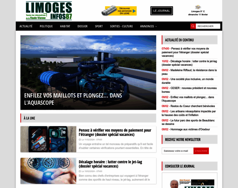 Limogesinfos87.fr thumbnail