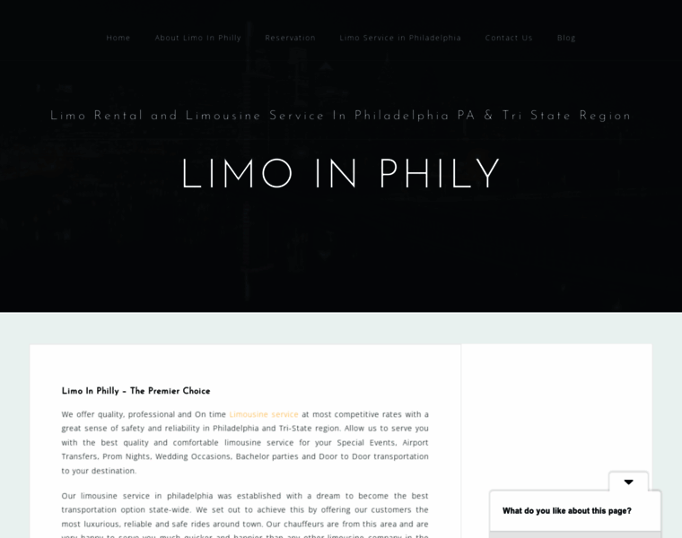 Limoinphilly.com thumbnail