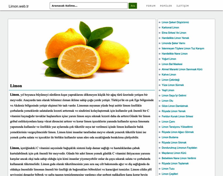 Limon.web.tr thumbnail