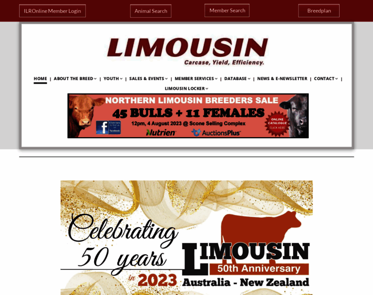 Limousin.com.au thumbnail