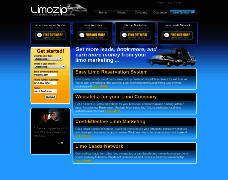 Limozip.com thumbnail
