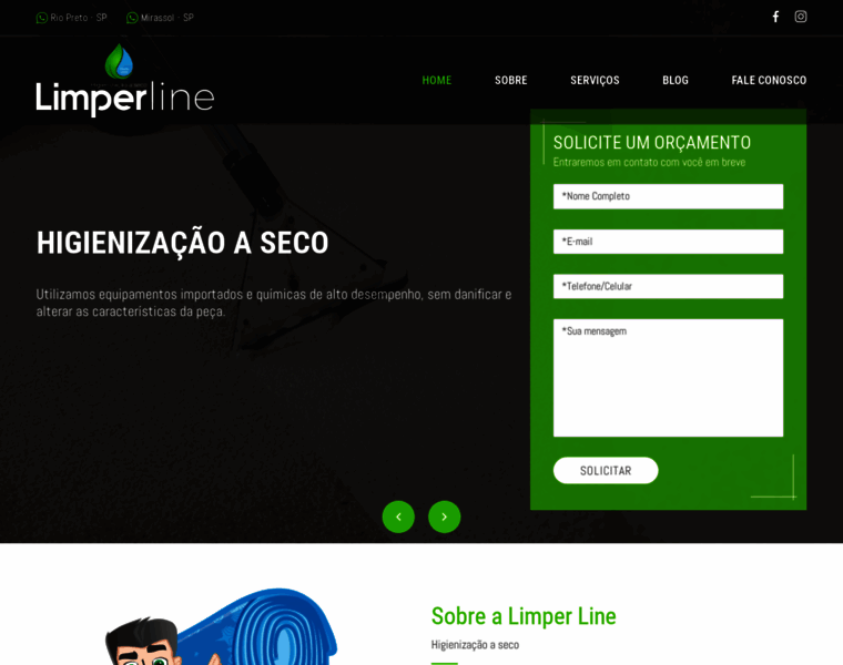 Limperline.com.br thumbnail
