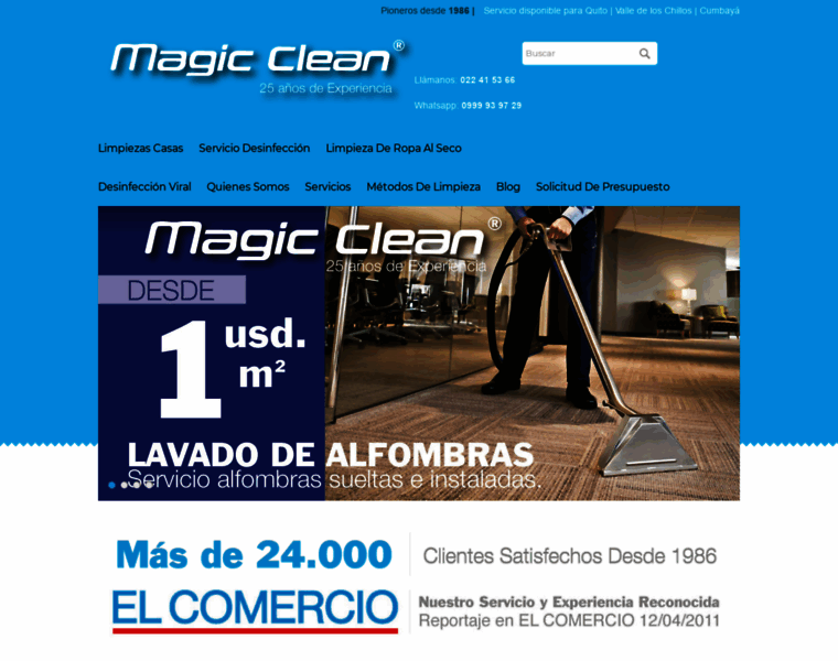 Limpio-magico.com thumbnail
