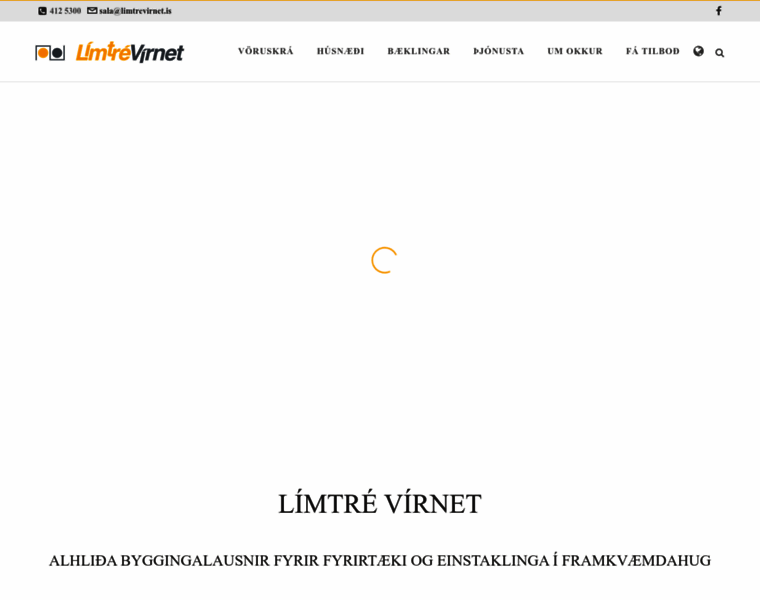 Limtrevirnet.is thumbnail