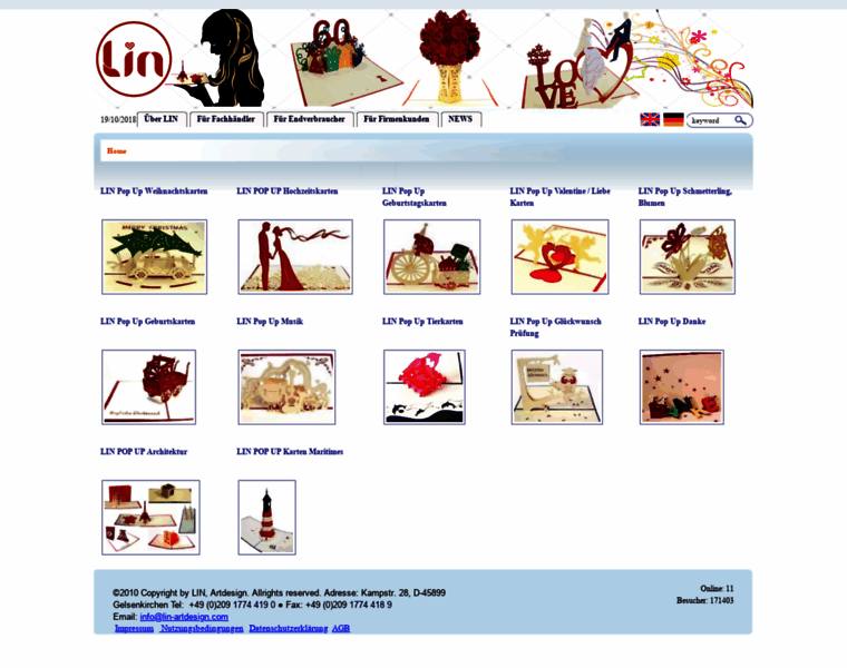 Lin-artdesign.com thumbnail