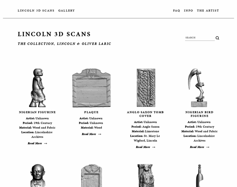 Lincoln3dscans.co.uk thumbnail