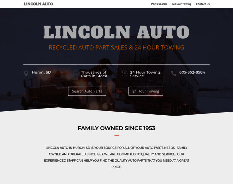 Lincolnautoparts.com thumbnail