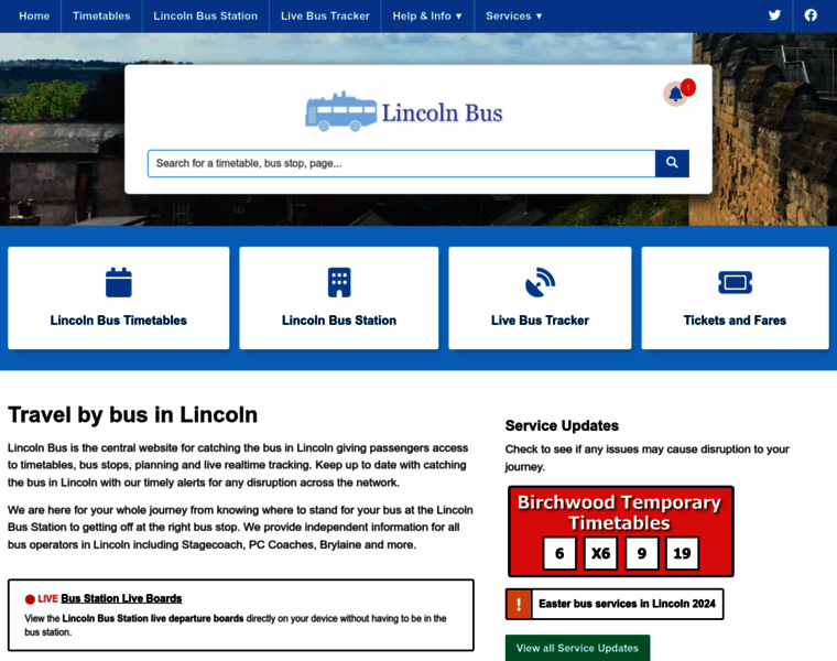 Lincolnbus.co.uk thumbnail