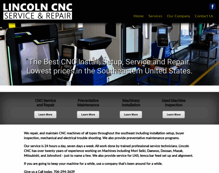 Lincolncncservice.com thumbnail