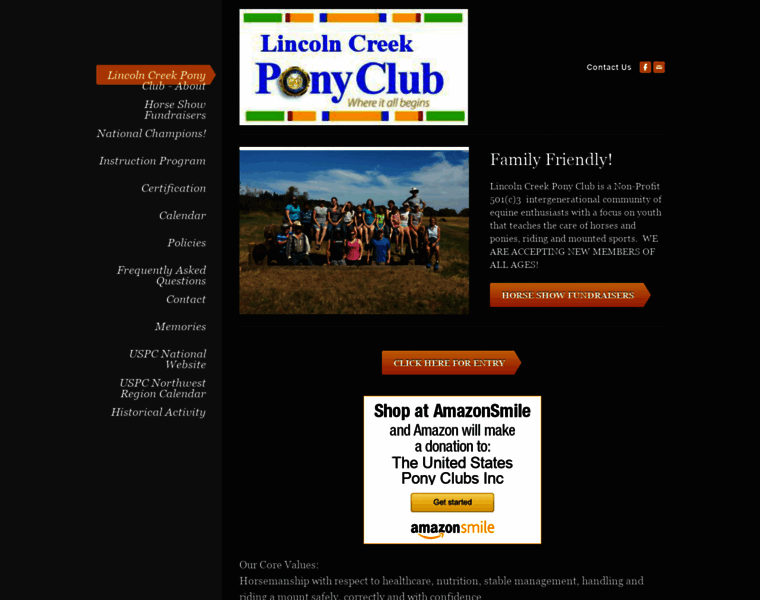 Lincolncreekponyclub.org thumbnail