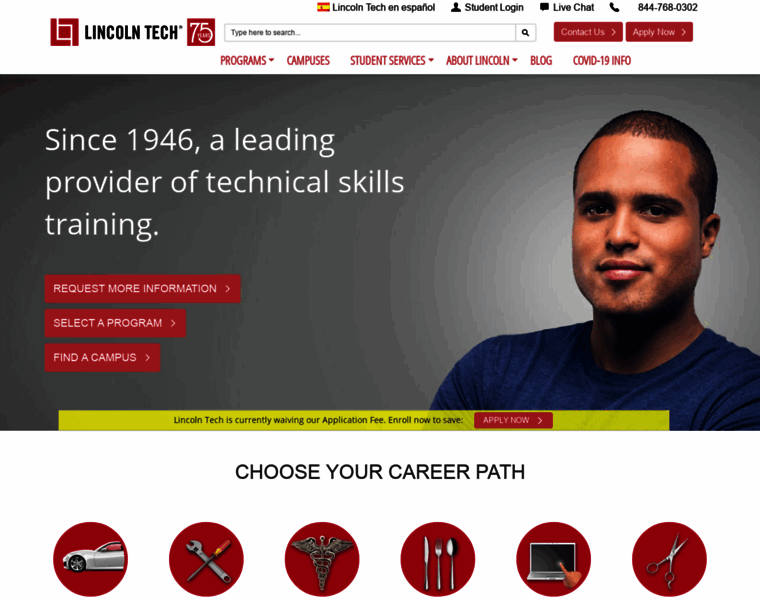 Lincolnonline.edu thumbnail